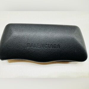 Balenciaga Textured Black Sunglass Case NWOT